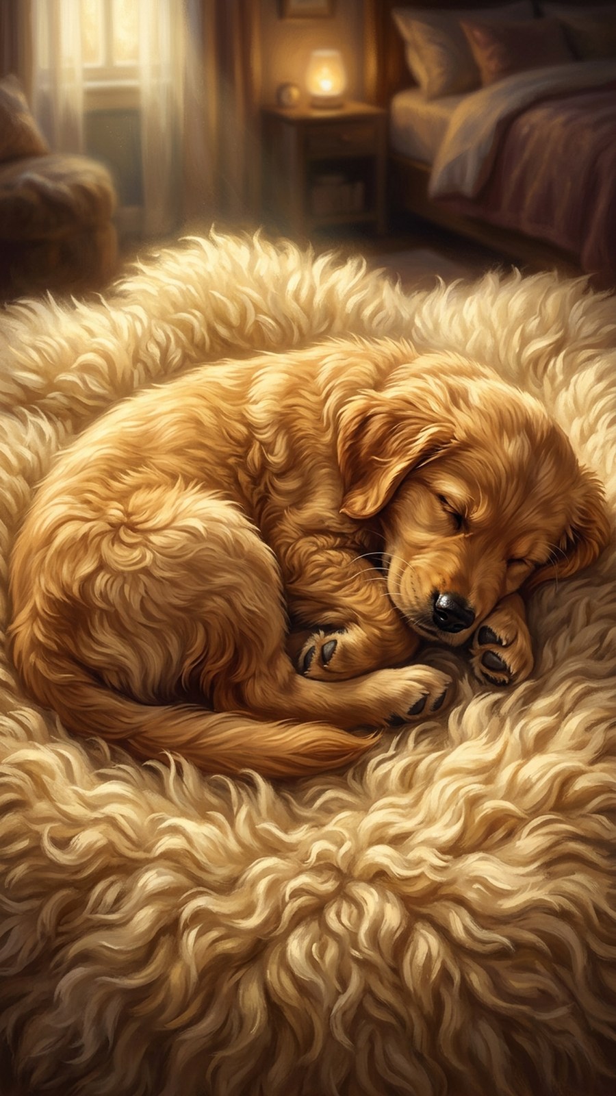 Lily's Quiet Night Watch