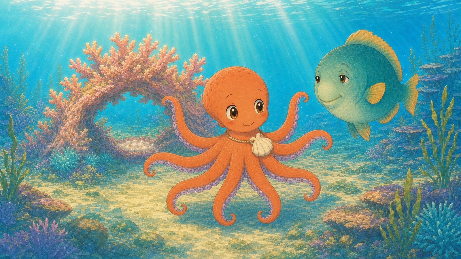 The Clumsiest Octopus in the Reef