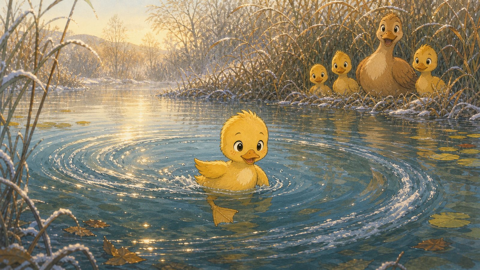 The Duckling Who Swam the Wrong Way