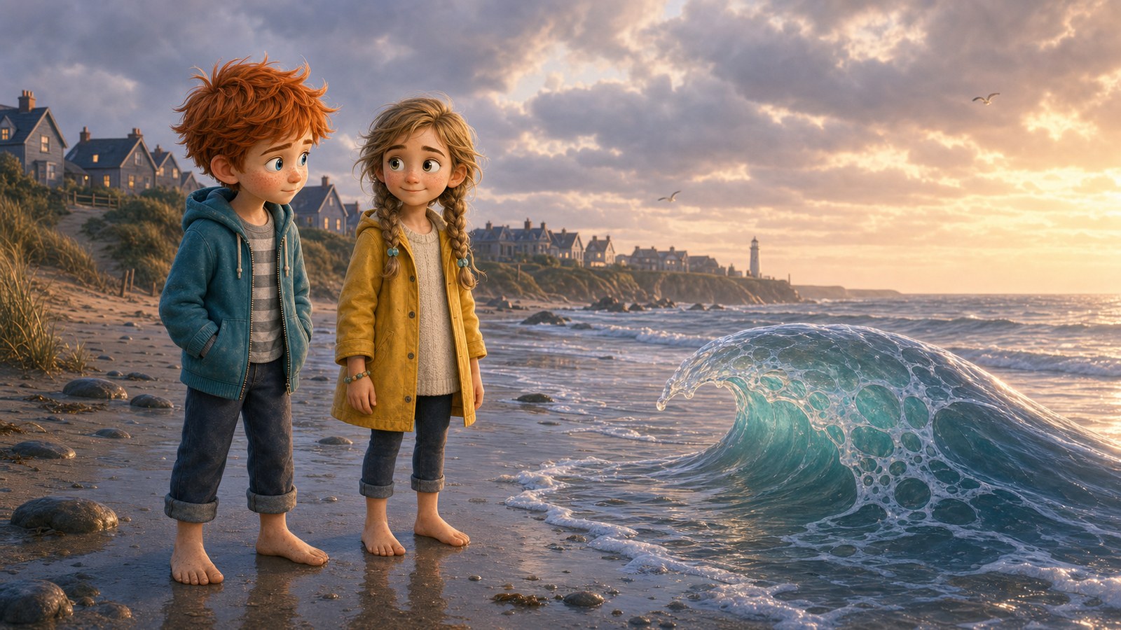The Girl Who Knew the Names of Waves