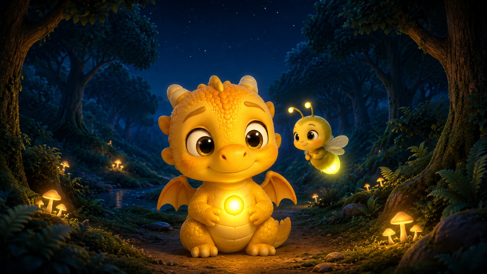 The Tiny Dragon Who Lost His Light